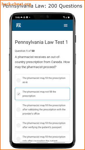 MPJE Pennsylvania Test Prep screenshot