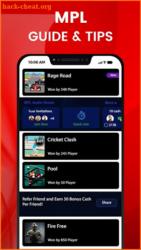 MPL Mobile Game & Tips for Earn Money MPL Pro App screenshot