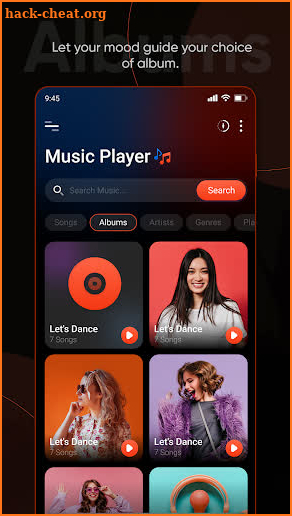 mPlayer Pro - Music Player MP3 screenshot