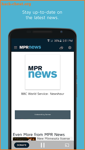 MPR Radio screenshot