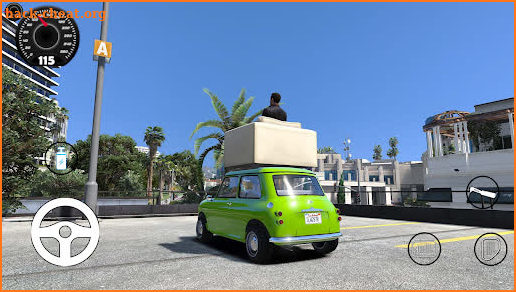 Mr Bean Car Special Delivery screenshot