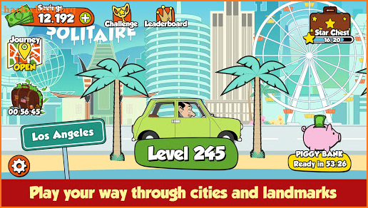 Mr Bean Solitaire Adventure - A Fun Card Game screenshot
