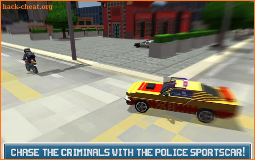 Mr. Blocky Police: Police Car SIM screenshot