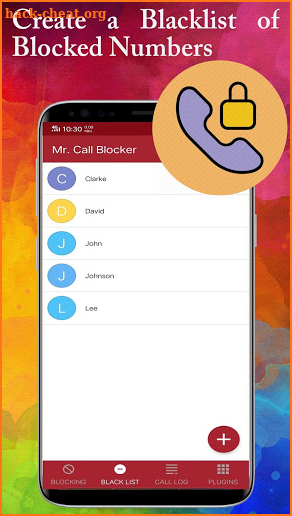 Mr. Call Blocker - Calls Blacklist and Whitelist screenshot