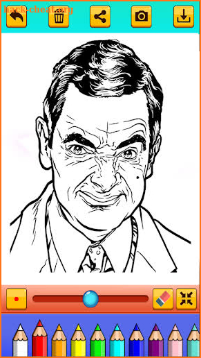 Mr Funny Coloring Pages screenshot