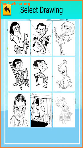 Mr Funny Coloring Pages screenshot