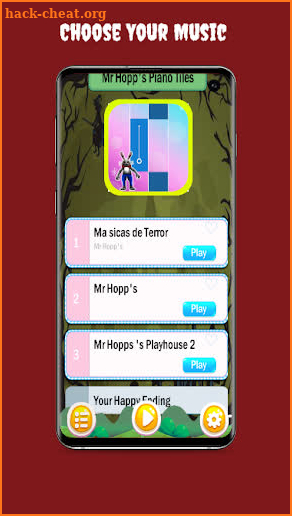 Mr Hopp's Playhouse Piano Game screenshot