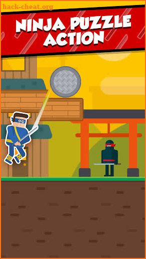 Mr Ninja - Slicey Puzzles screenshot