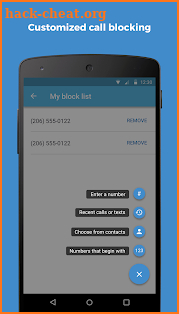 Mr. Number-Block calls & spam screenshot