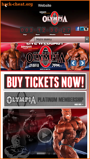 Mr. Olympia, LLC screenshot