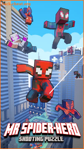 Mr Spider Hero Shooting Puzzle screenshot