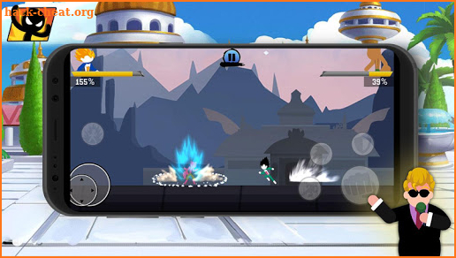 Mr Stick Shadow of Warriors Fight screenshot