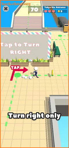 Mr. Turn Right screenshot