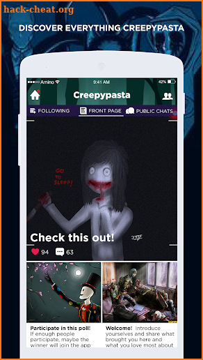 MrCreepyPasta Amino screenshot