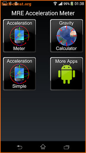 MRE Acceleration Meter Pro screenshot