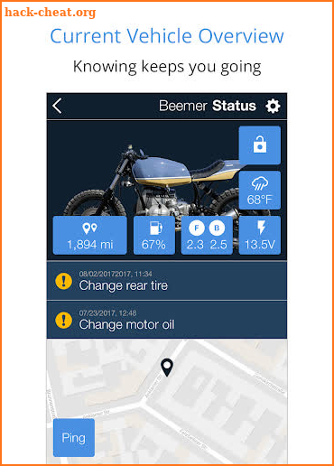 m.ride - your motorcycle app screenshot