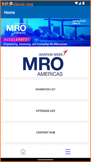 MRO Americas screenshot