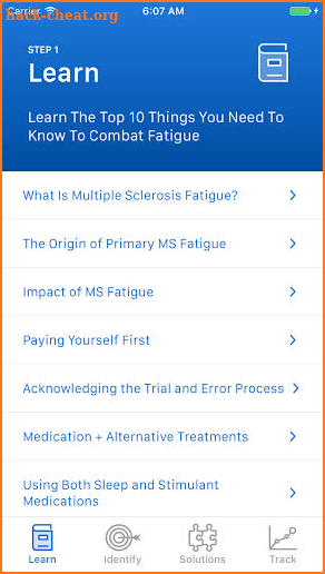 MS Fatigue Fix screenshot
