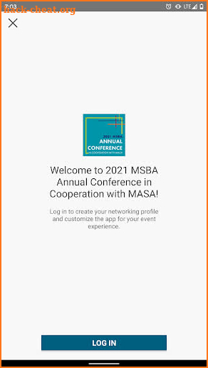 MSBA Events screenshot