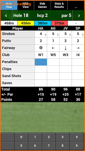 mScorecard - Golf Scorecard screenshot