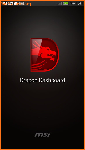 MSI Dragon Dashboard screenshot
