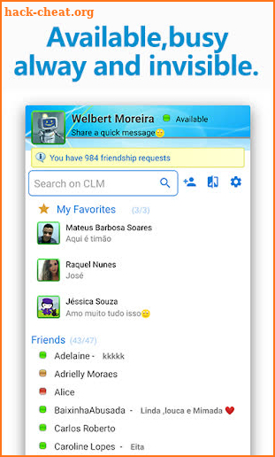 Msn Messenger - Nudge and Winks More screenshot