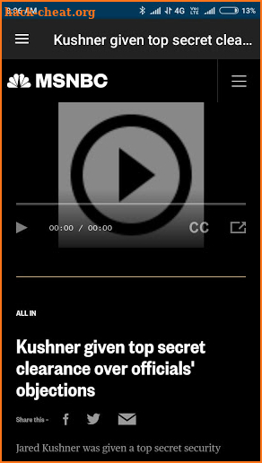 MSNBC - American News App screenshot