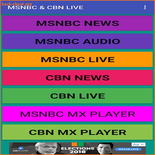 MSNBC & CBN NEWS LIVE screenshot