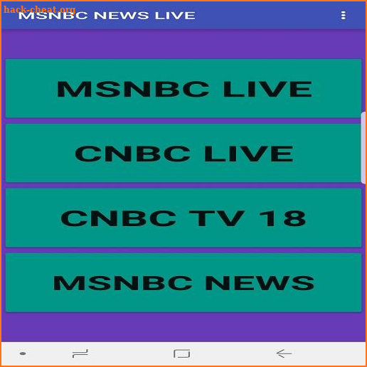 MSNBC & CNBC LIVE NEWS screenshot
