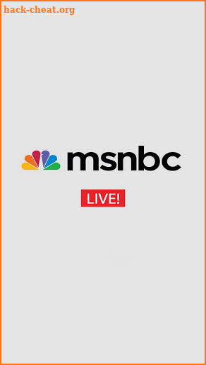 MSNBC Live online streaming screenshot