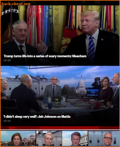 MSNBC MORNING JOE screenshot