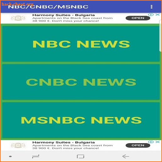 MSNBC NEWS LIVE screenshot