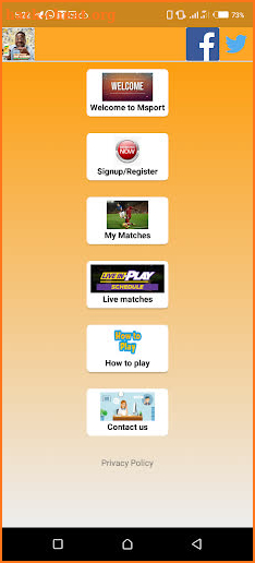 Msport- best online sporting betting odds screenshot