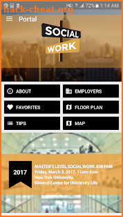 MSW Job Fair screenshot