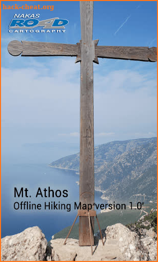 Mt. Athos Offline Hiking Map screenshot