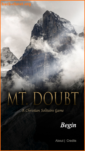 Mt. Doubt: christian solitaire game screenshot