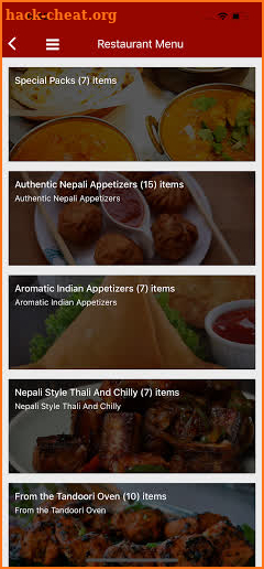 MT Everest Cuisines screenshot