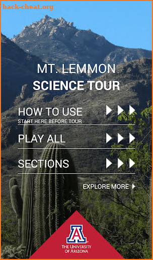 Mt. Lemmon Science Tour screenshot