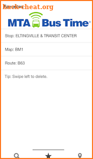 MTA Bus Time screenshot