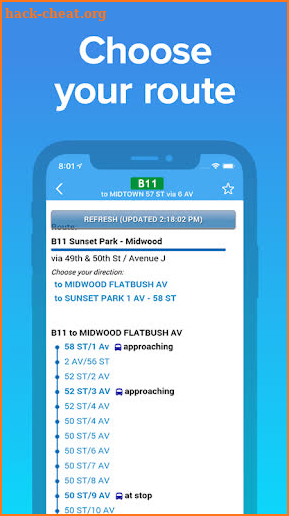 Mta Bus Tracker New York ™ Bus Time NYC screenshot