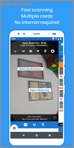 MTG Card Scanner Delver Lens screenshot