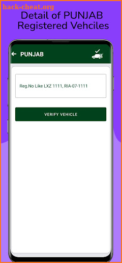 MTMIS Vehicle Verification Pak screenshot