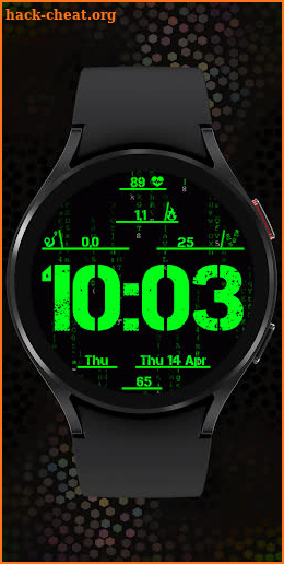 MTRX Animated WatchFace WearOS screenshot