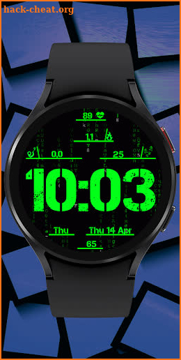 MTRX Animated WatchFace WearOS screenshot
