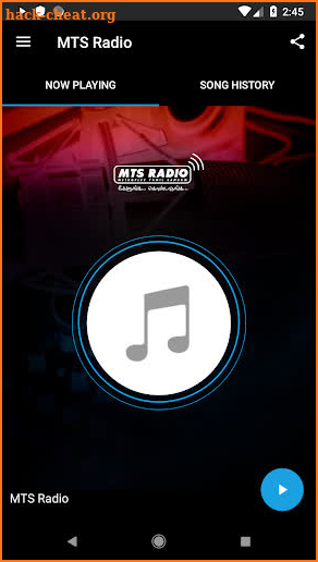 MTS Radio screenshot