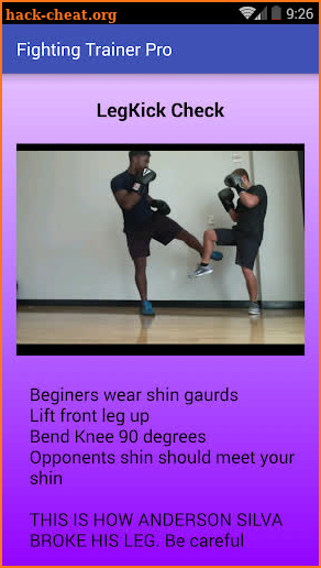 Muay Thai Techniques Learn MMA screenshot