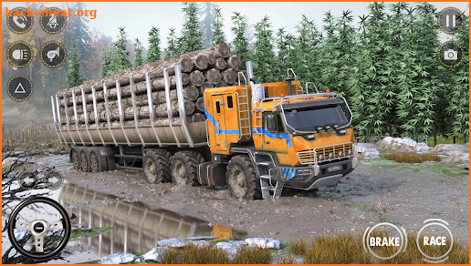 Mud Truck Driving games 3d screenshot