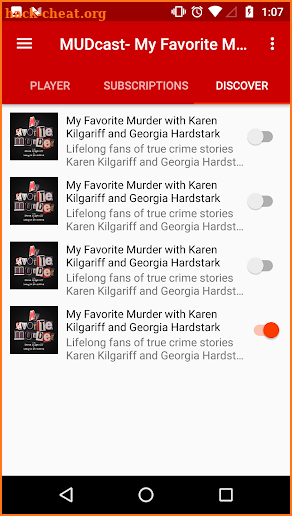 MUDcast - My Favorite murder Podcast screenshot
