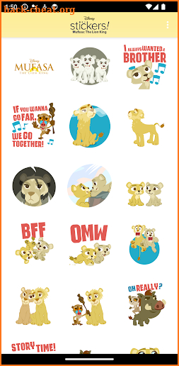 Mufasa: The Lion King Stickers screenshot