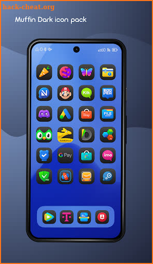 Muffin Dark Icon Pack screenshot